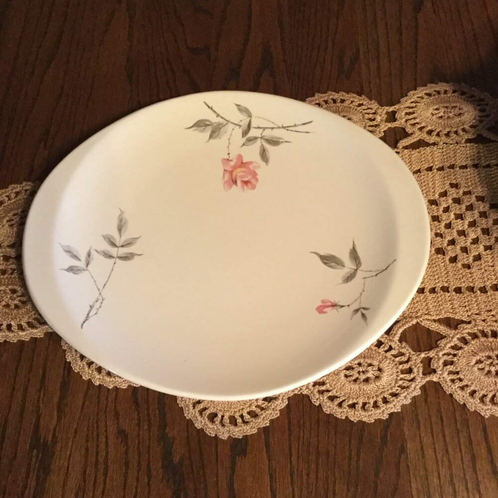 Retired Vintage Universal Platter, Ballerina Pattern